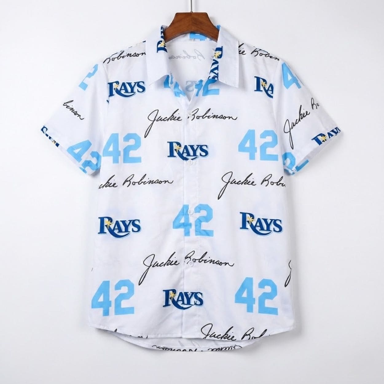 Rays 2026 Jackie Robinson Day Hawaiian Shirt Rays 2026 Jackie Robinson Day Hawaiian Shirt