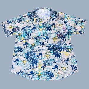 Tampa Bay Rays 2026 Margaritaville Hawaiian Shirt