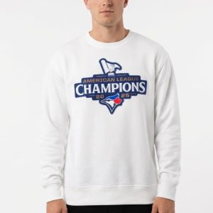 Toronto Blue Jays 2026 AL Champions Crewneck Sweatshirt 1