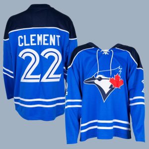 Toronto Blue Jays 2026 Ernie Clement Hockey Jersey