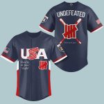 USA Baseball Undefeated Navy 2026 World Baseball Classic Jersey