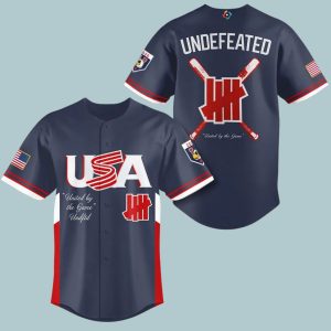 USA Baseball Undefeated Navy 2026 World Baseball Classic Jersey