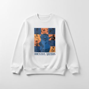 2026 Astros Concert Giveaway Tee 1 2026 Astros Concert Giveaway Tee cotton Women's White Sweatshirt