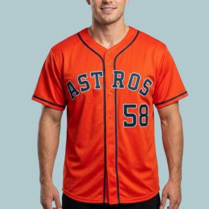 2026 Astros Hunter Brown Orange Jersey 1 2026 Astros Hunter Brown Orange Jersey 1