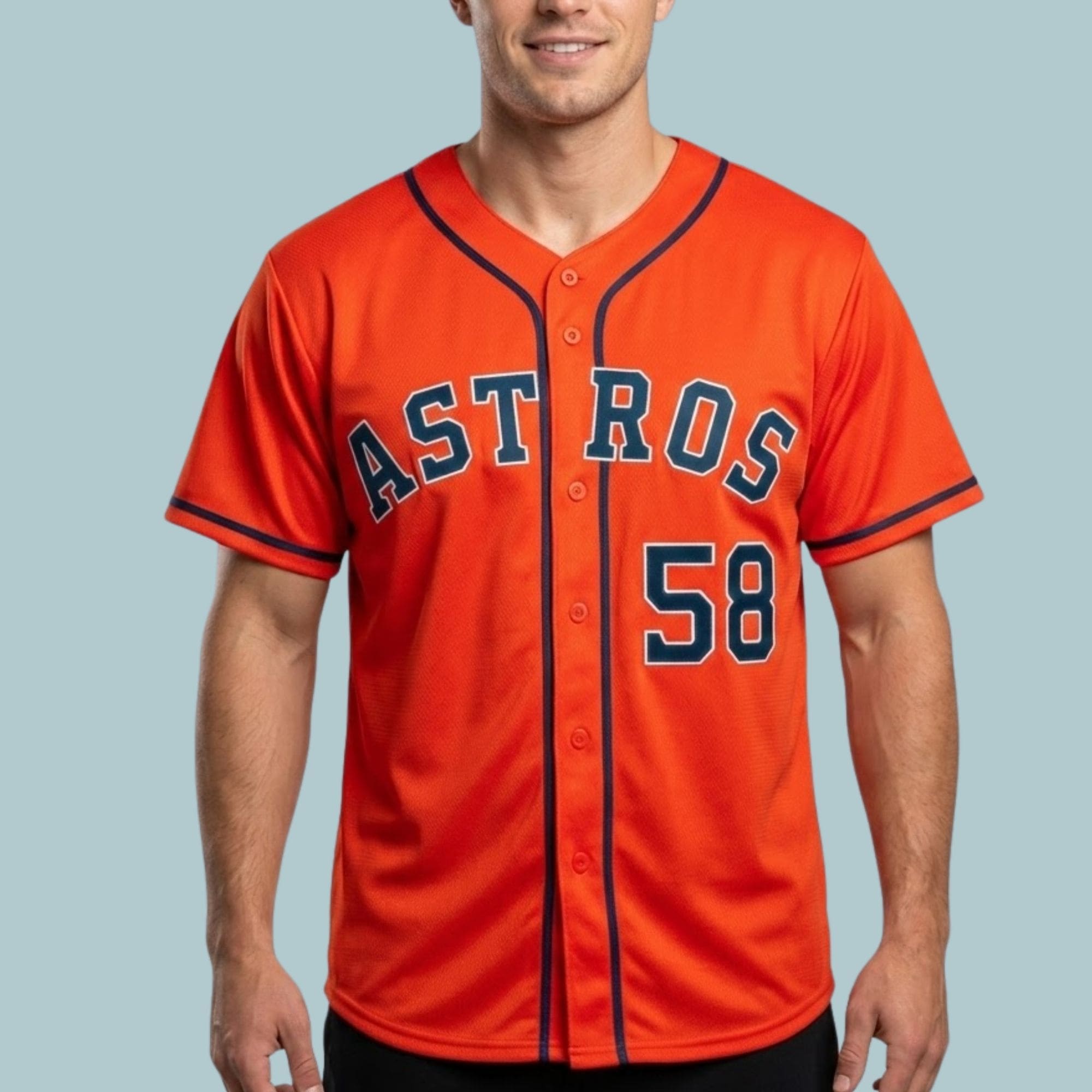 2026 Astros Hunter Brown Orange Jersey 2026 Astros Hunter Brown Orange Jersey