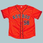 2026 Astros Hunter Brown Orange Jersey