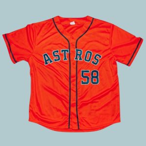 2026 Astros Hunter Brown Orange Jersey