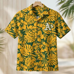 2026 Athletics Father's Day Giveaway Hawaiian Shirt 1
