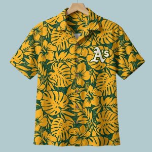 2026 Athletics Father's Day Giveaway Hawaiian Shirt