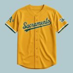 2026 Athletics Sacramento Baseball Jersey