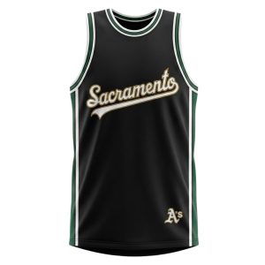 2026 Athletics Sacramento Basketball Jersey 1