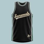 2026 Athletics Sacramento Basketball Jersey