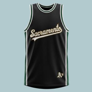 2026 Athletics Sacramento Basketball Jersey