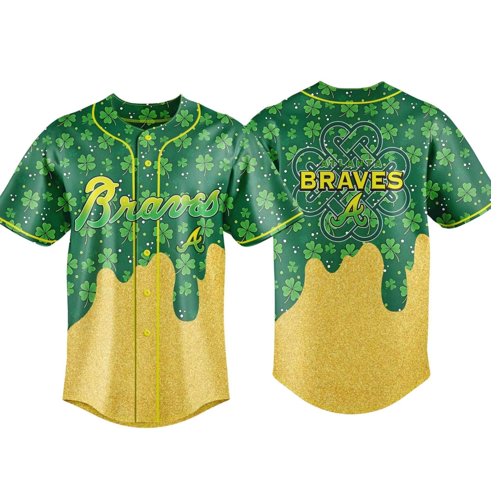2026 Atlanta Braves St. Patrick’s Day Jersey 2026 Atlanta Braves St. Patrick’s Day Jersey