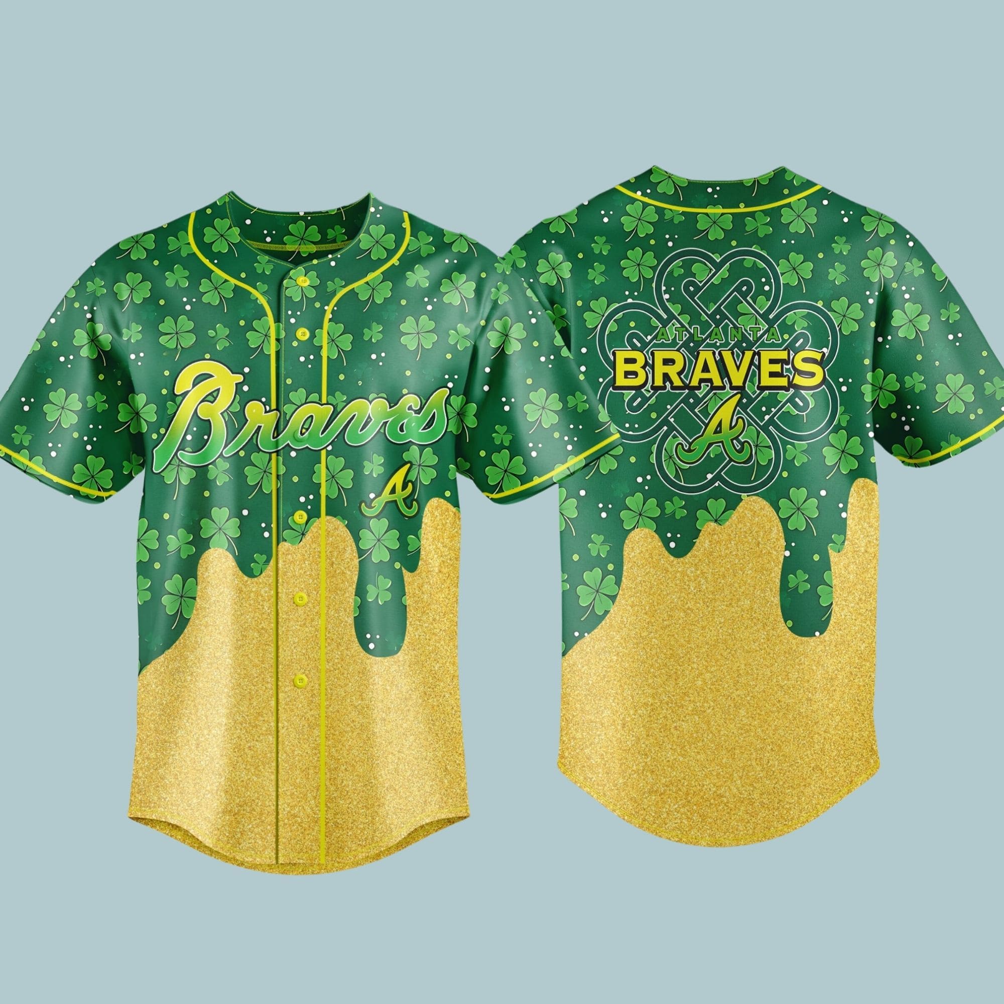 2026 Atlanta Braves St. Patrick’s Day Jersey 2026 Atlanta Braves St. Patrick’s Day Jersey