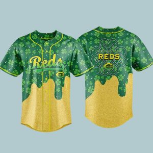 2026 Cincinnati Reds St. Patrick's Day Jersey