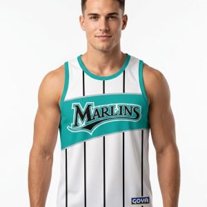 2026 Giveaway Miami Marlins Basketball Jersey 1