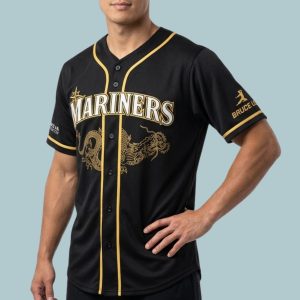 2026 Mariners Bruce Lee Night Jersey 1 2026 Mariners Bruce Lee Night Jersey 1