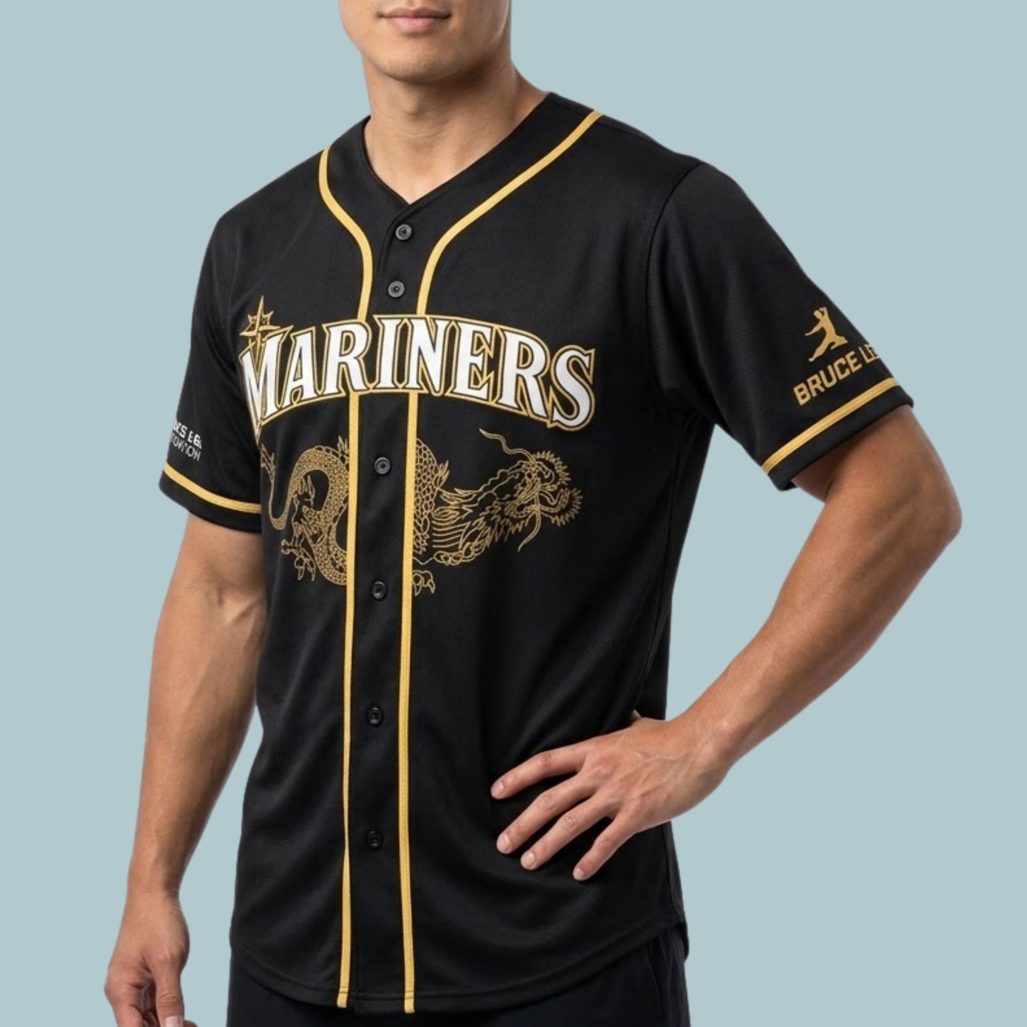 2026 Mariners Bruce Lee Night Jersey 2026 Mariners Bruce Lee Night Jersey