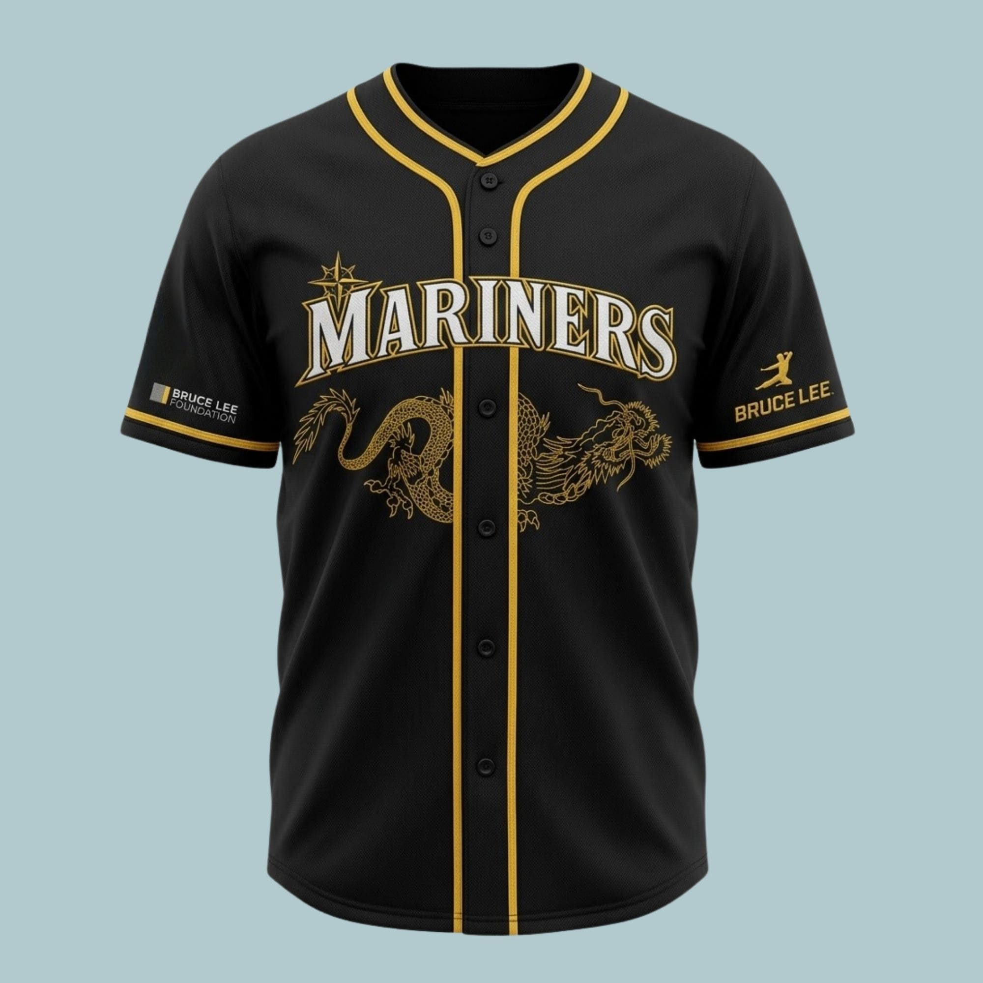 2026 Mariners Bruce Lee Night Jersey 2026 Mariners Bruce Lee Night Jersey