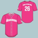 2026 Mariners Pink at the Park Jersey
