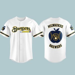 2026 Milwaukee Brewers Teacher Appreciation Night Limited Edition Jersey 1 2026 Milwaukee Brewers Teacher Appreciation Night Limited Edition Jersey 1