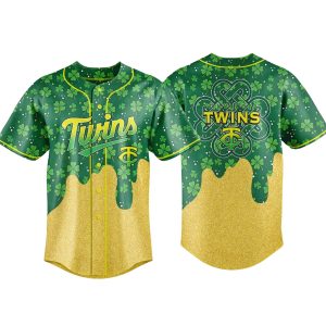 2026 Minnesota Twins St. Patrick's Day Jersey 1 2026 Minnesota Twins St. Patrick's Day Jersey