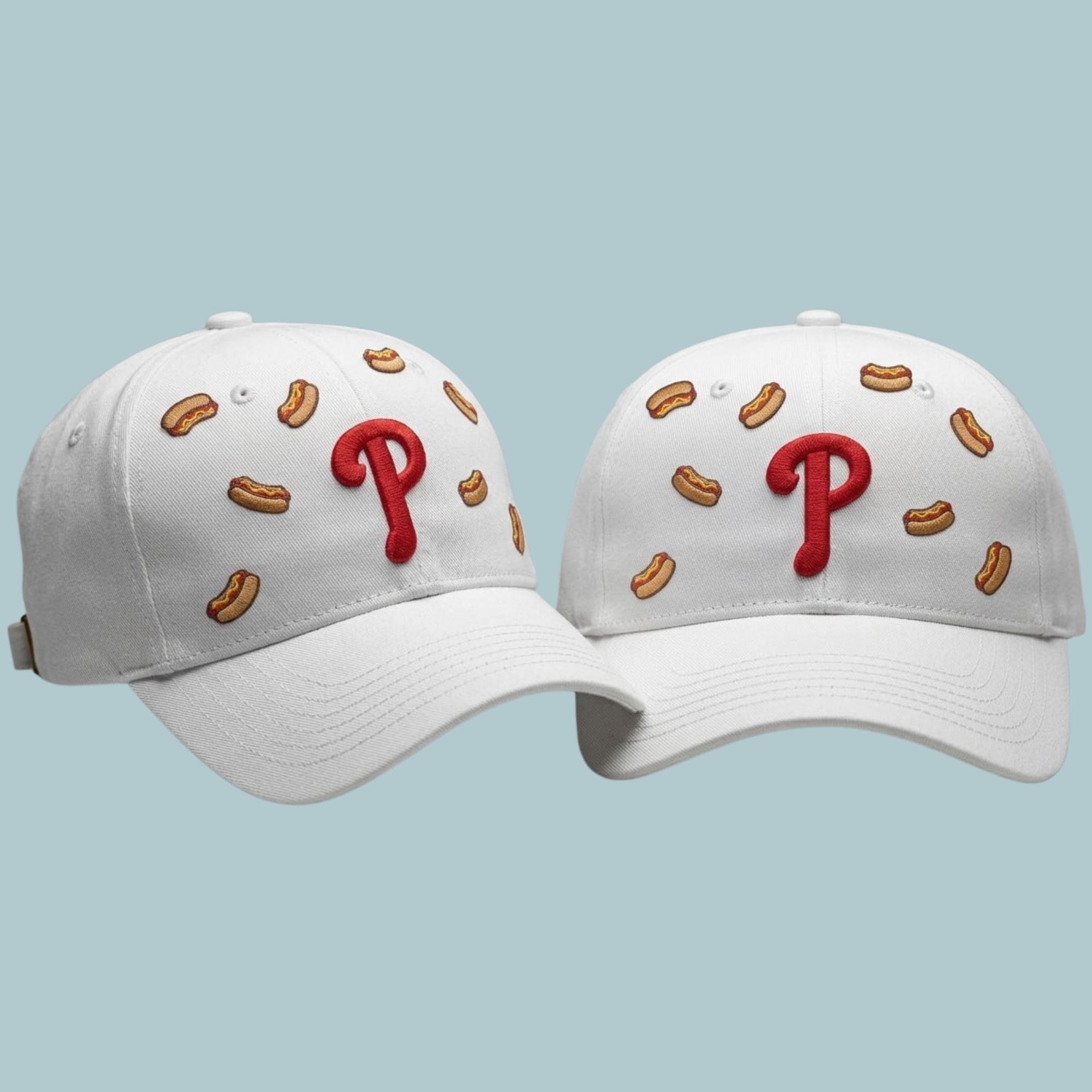 2026 Phillies Hot Dog White Hat 2026 Phillies Hot Dog White Hat