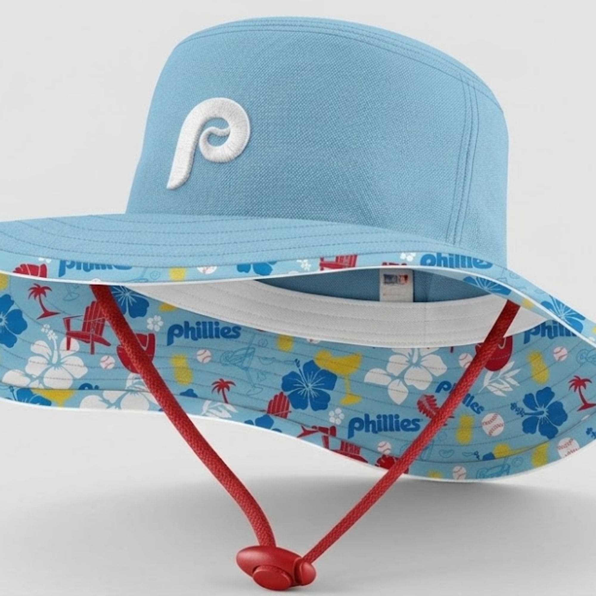 2026 Phillies Margaritaville Night Bucket Hat 2026 Phillies Margaritaville Night Bucket Hat