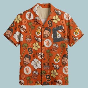 2026 San Francisco Giants Brandon Belt Aloha Shirt Giveaway