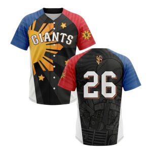 2026 San Francisco Giants Filipino Heritage Night Jersey 1
