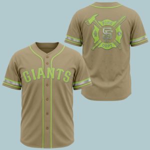 2026 San Francisco Giants Firefighter Appreciation Night Jersey