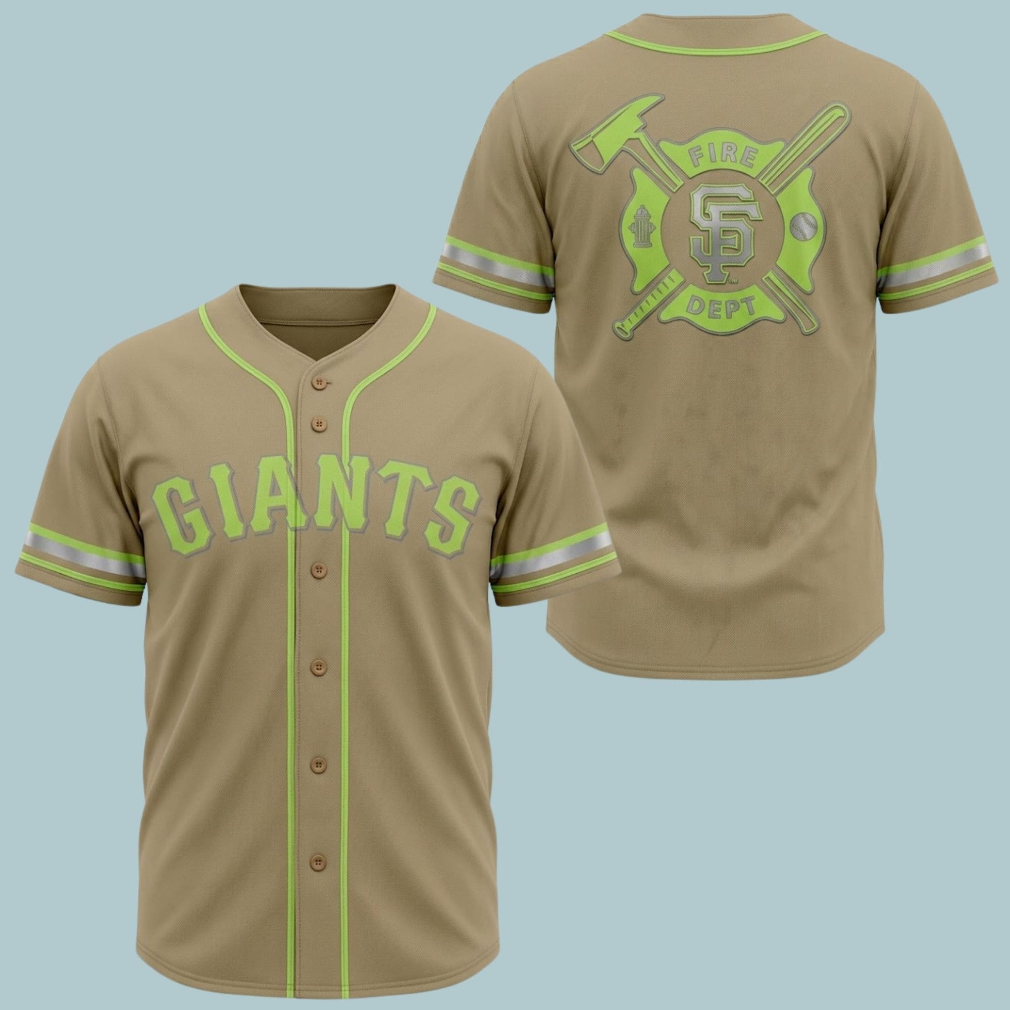 2026 San Francisco Giants Firefighter Appreciation Night Jersey 2026 San Francisco Giants Firefighter Appreciation Night Jersey