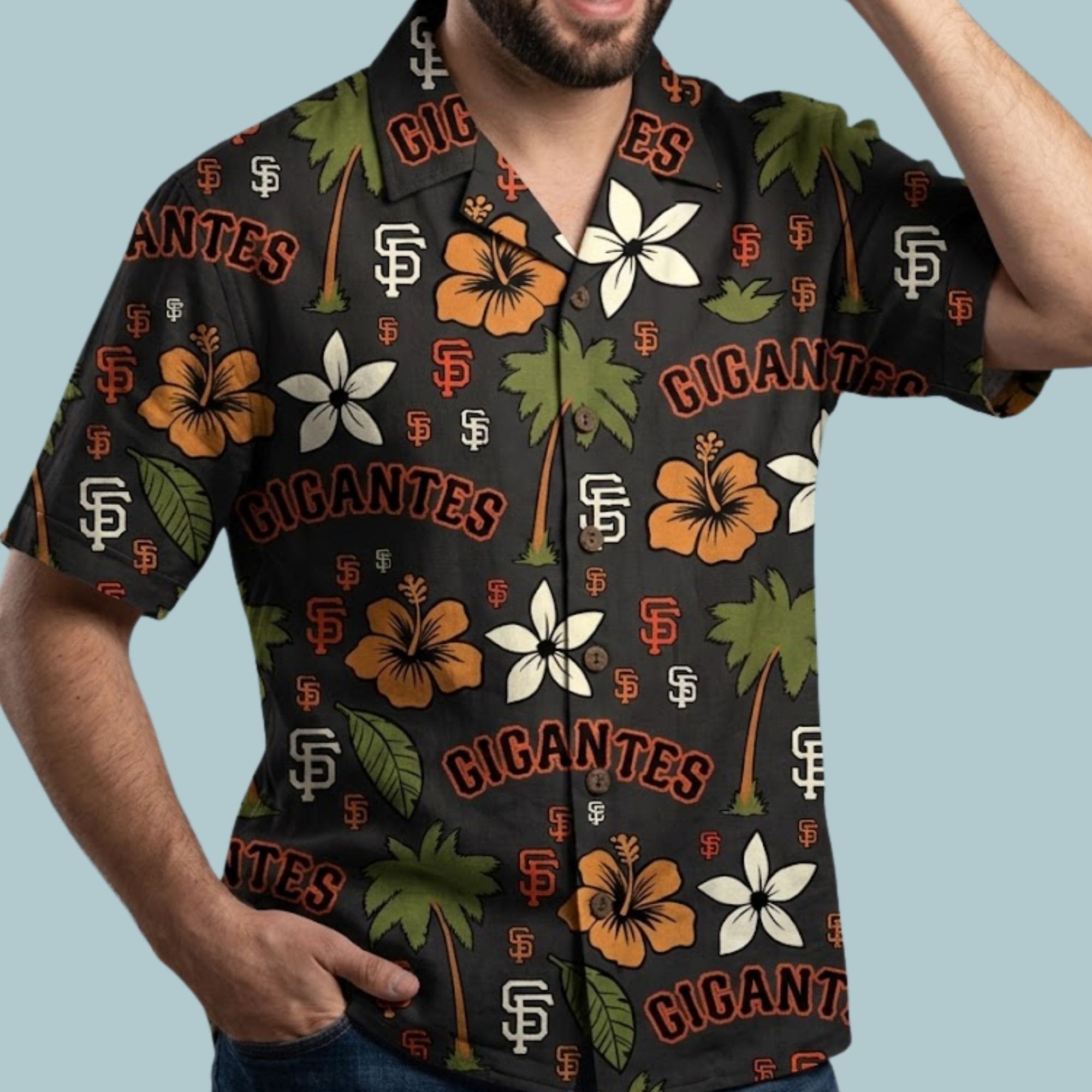 2026 SF Giants Gigantes Giveaway Aloha Shirt 2026 SF Giants Gigantes Giveaway Aloha Shirt