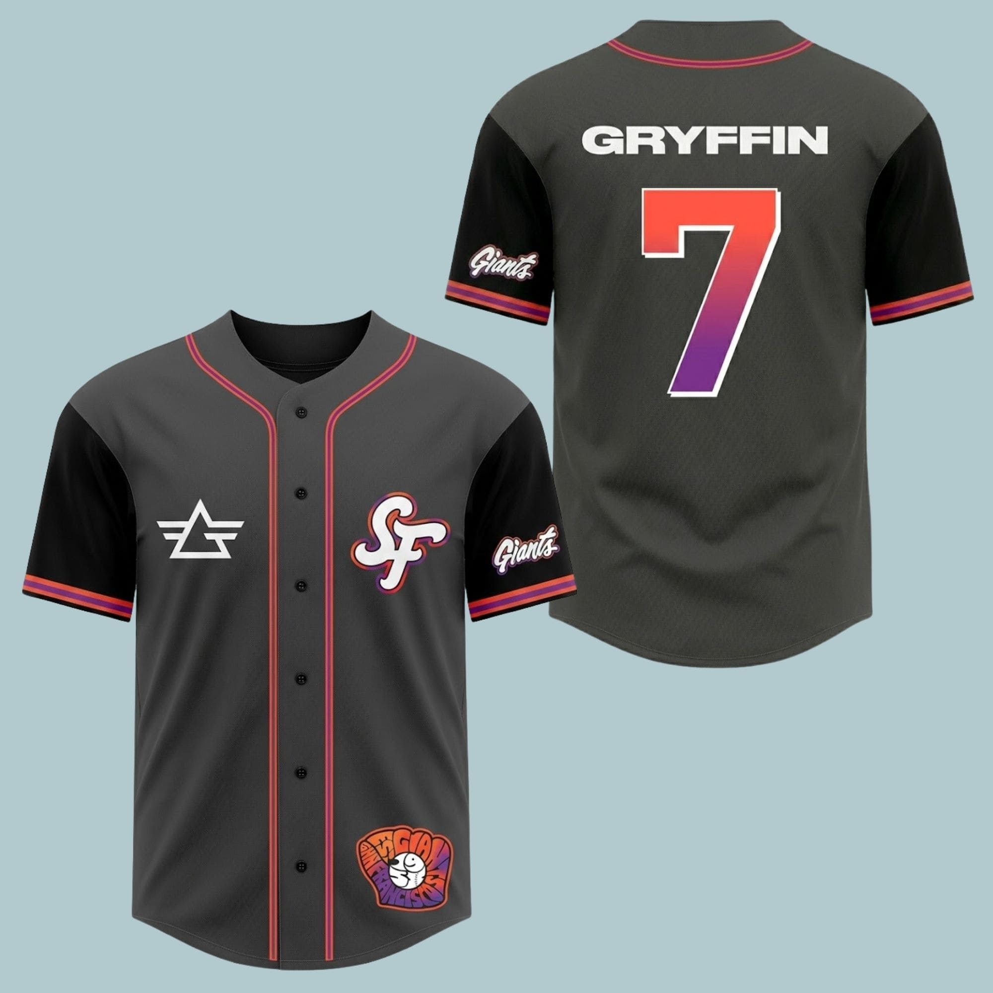 2026 SF Giants Gryffin Night Giveaway Jersey 2026 SF Giants Gryffin Night Giveaway Jersey