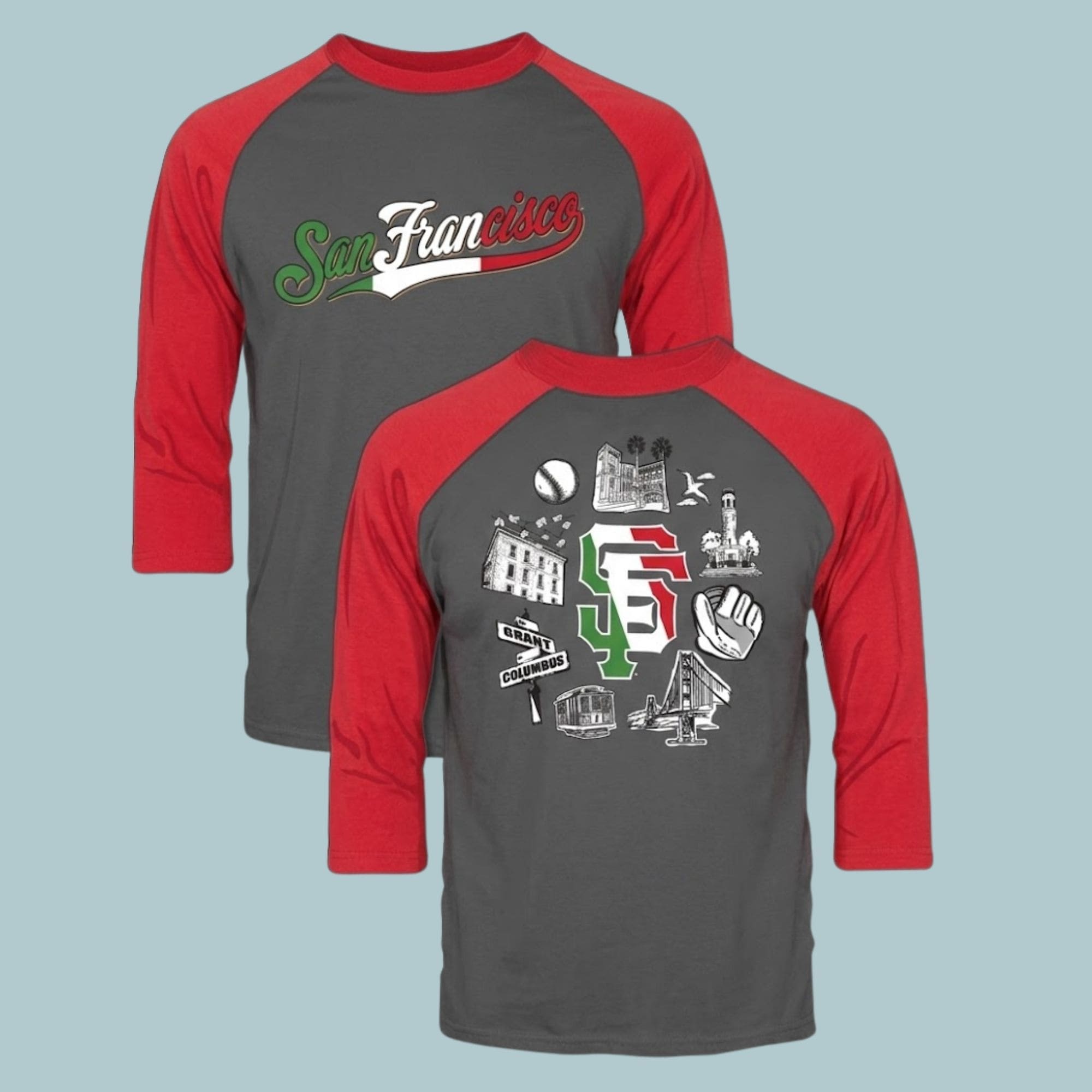 2026 San Francisco Giants Italian Heritage Night T-shirt 2026 San Francisco Giants Italian Heritage Night T-shirt