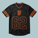 2026 SF Giants Logan Webb Giveaway Football Jersey