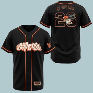 2026 San Francisco Giants National Hip Hop Night Jersey