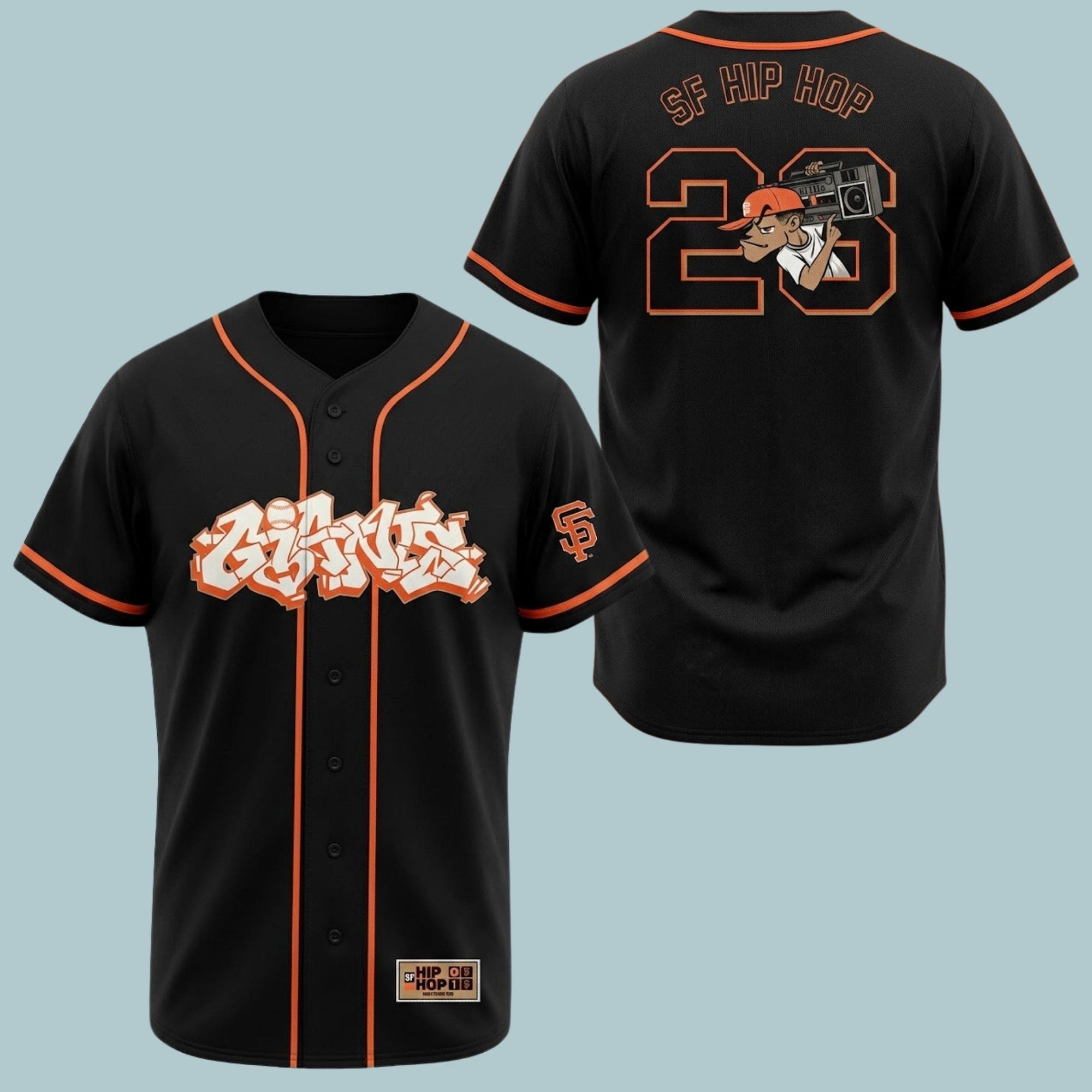 2026 San Francisco Giants National Hip Hop Night Jersey 2026 San Francisco Giants National Hip Hop Night Jersey