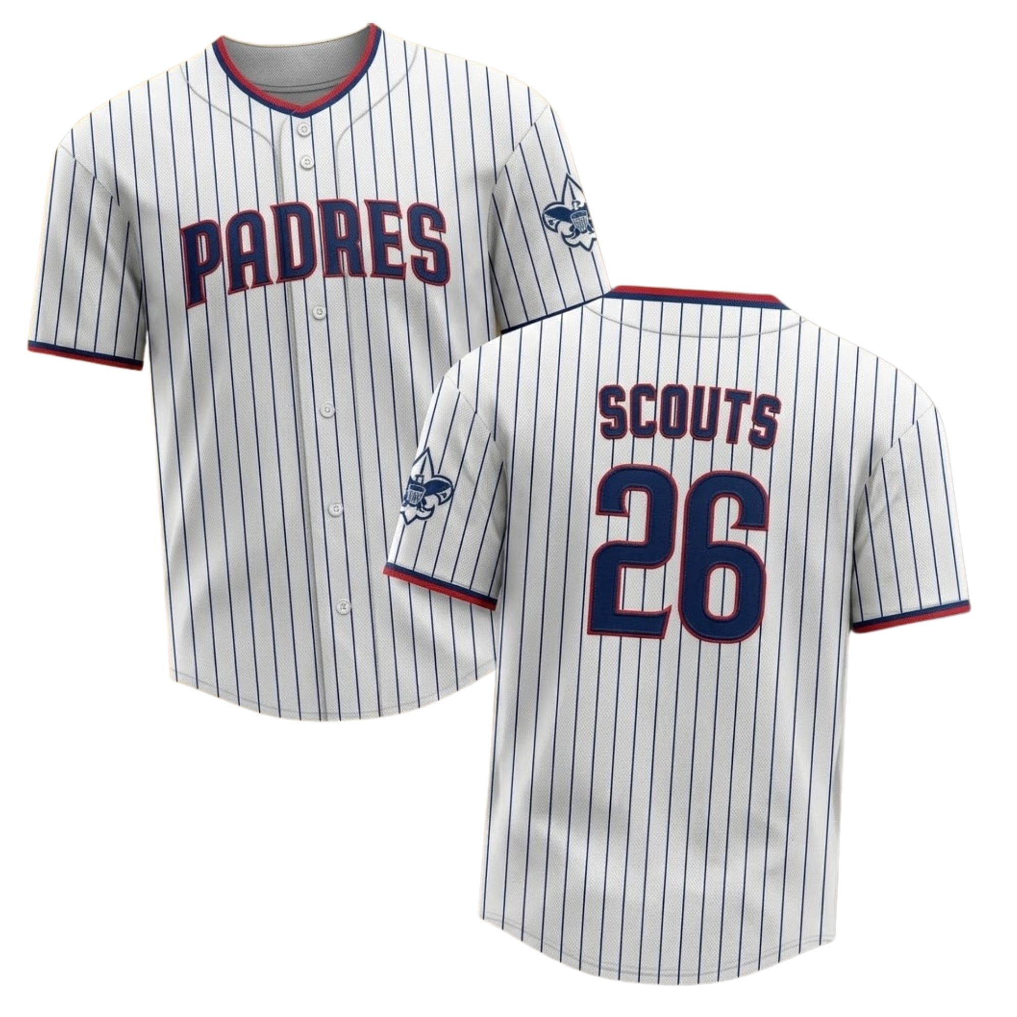 2026 Scout Day Padres Giveaway Jersey 2026 Scout Day Padres Giveaway Jersey