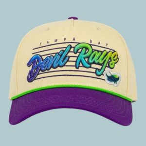 2026 Tampa Bay Rays Devil Rays Giveaway Retro Snapback hat 1