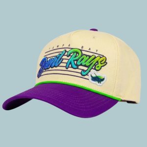 2026 Tampa Bay Rays Devil Rays Giveaway Retro Snapback hat 2