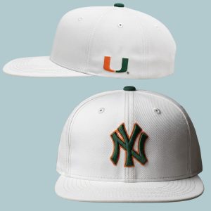 2026 Yankees University of Miami White Hat