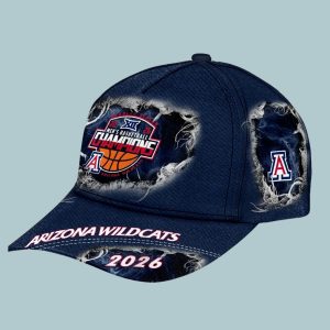 Arizona Wildcats 2026 Big 12 Basketball Tournament Champions Classic Cap 2