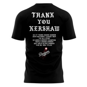 Dodgers 2026 Thank You Clayton Kershaw Shirt 2 Dodgers 2026 Thank You Clayton Kershaw Shirt 2