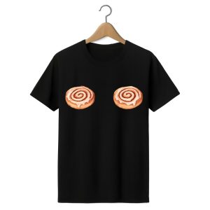 Harry SNL Cinnamon Bun Tee 1 black 1