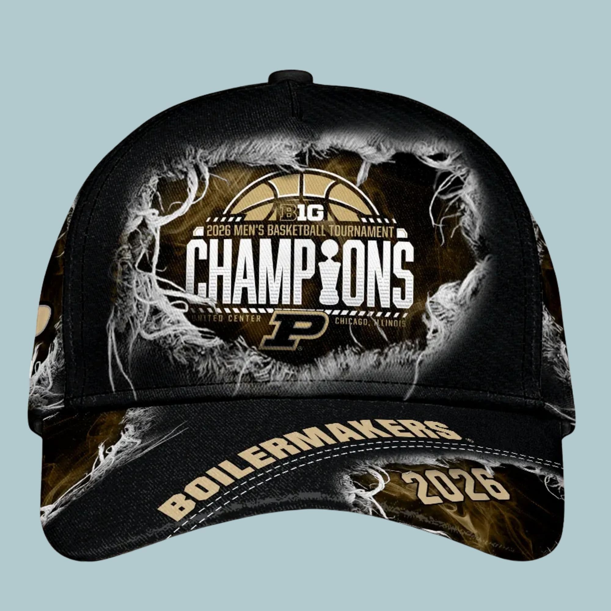 Purdue 2026 Big Ten Basketball Conference Tournament Champions Classic Cap Purdue 2026 Big Ten Basketball Conference Tournament Champions Classic Cap