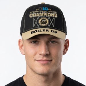 Purdue 2026 Big Ten Mens Basketball Tournament Champions Cap 1