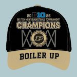 Purdue 2026 Big Ten Mens Basketball Tournament Champions Cap