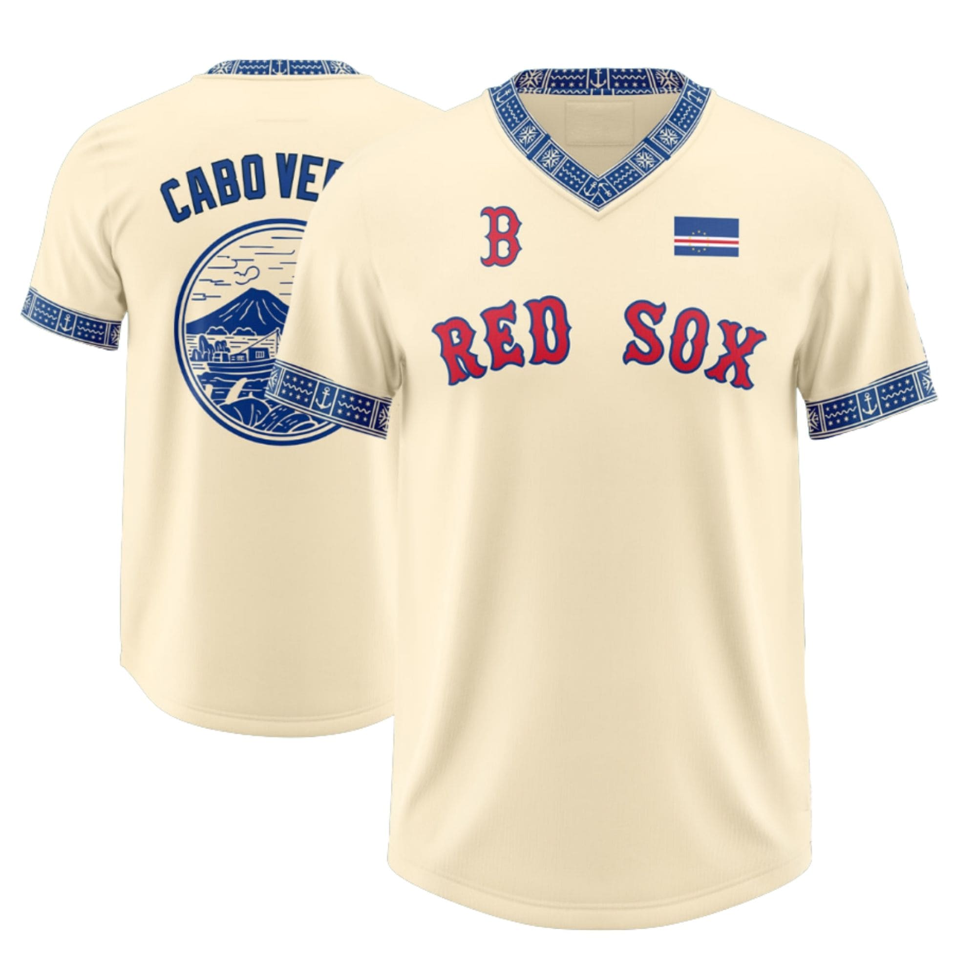 Red Sox 2026 Cabo Verde Celebration Jersey Red Sox 2026 Cabo Verde Celebration Jersey